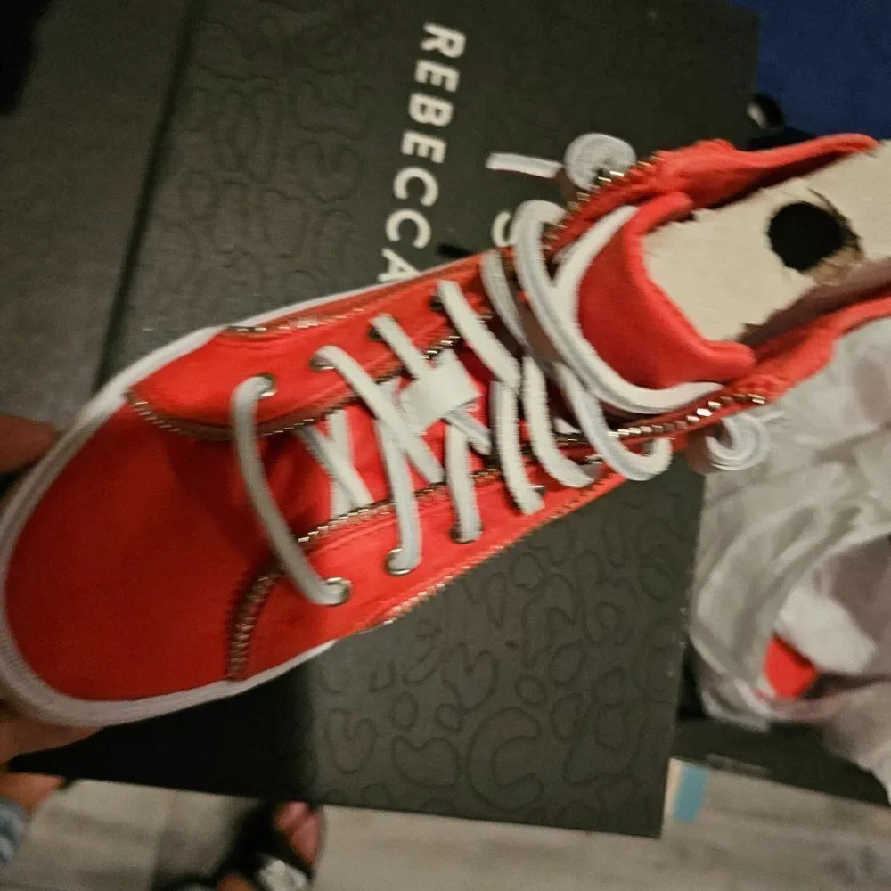Sperry X Rebecca Minkoff Women High-Top Limited Edition Lace-Up Sneaker Size 5.5